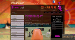Desktop Screenshot of indoorstrand.nl